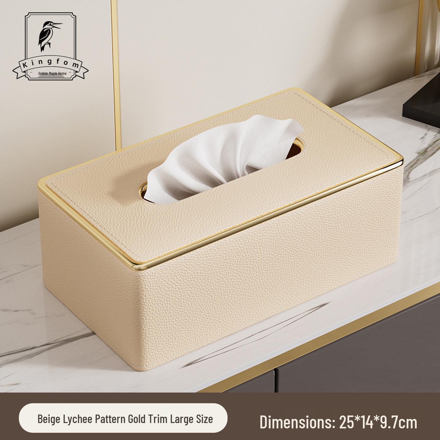 Elegant High-End Tissue Box for Living Room or Hotel