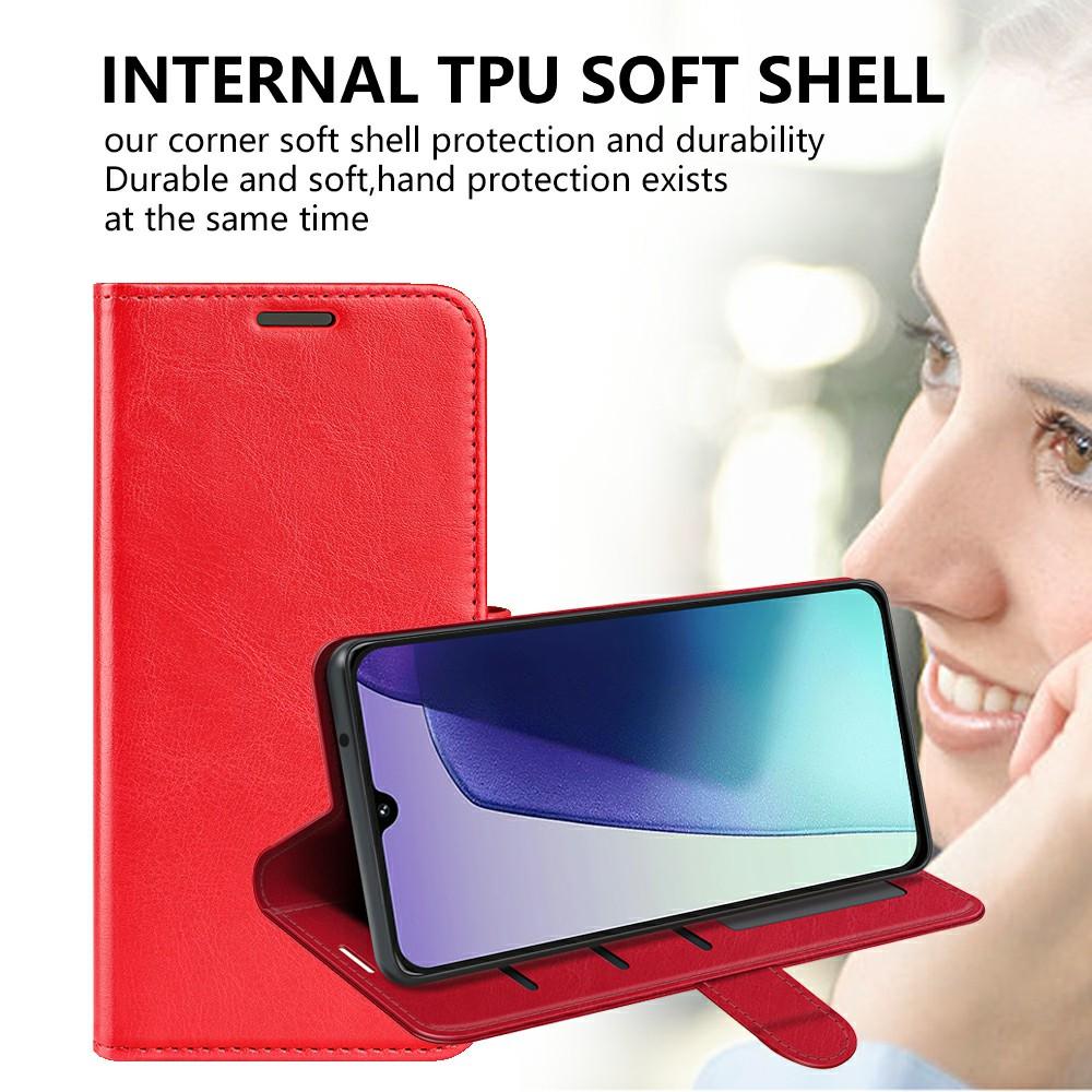 For Xiaomi Poco C75 4G/Redmi 14R 5G/14C 4G Wallet Case Crazy Horse Texture Stand Leather Phone Cover