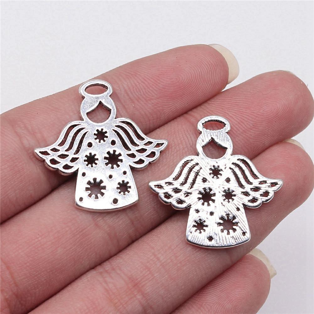 Big Angel Charms Pendant Couple Jewelry Unusual Gifts For
