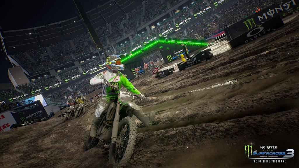 Monster Energy Supercross The Official Videogame 3 North PS4 (Import America) -