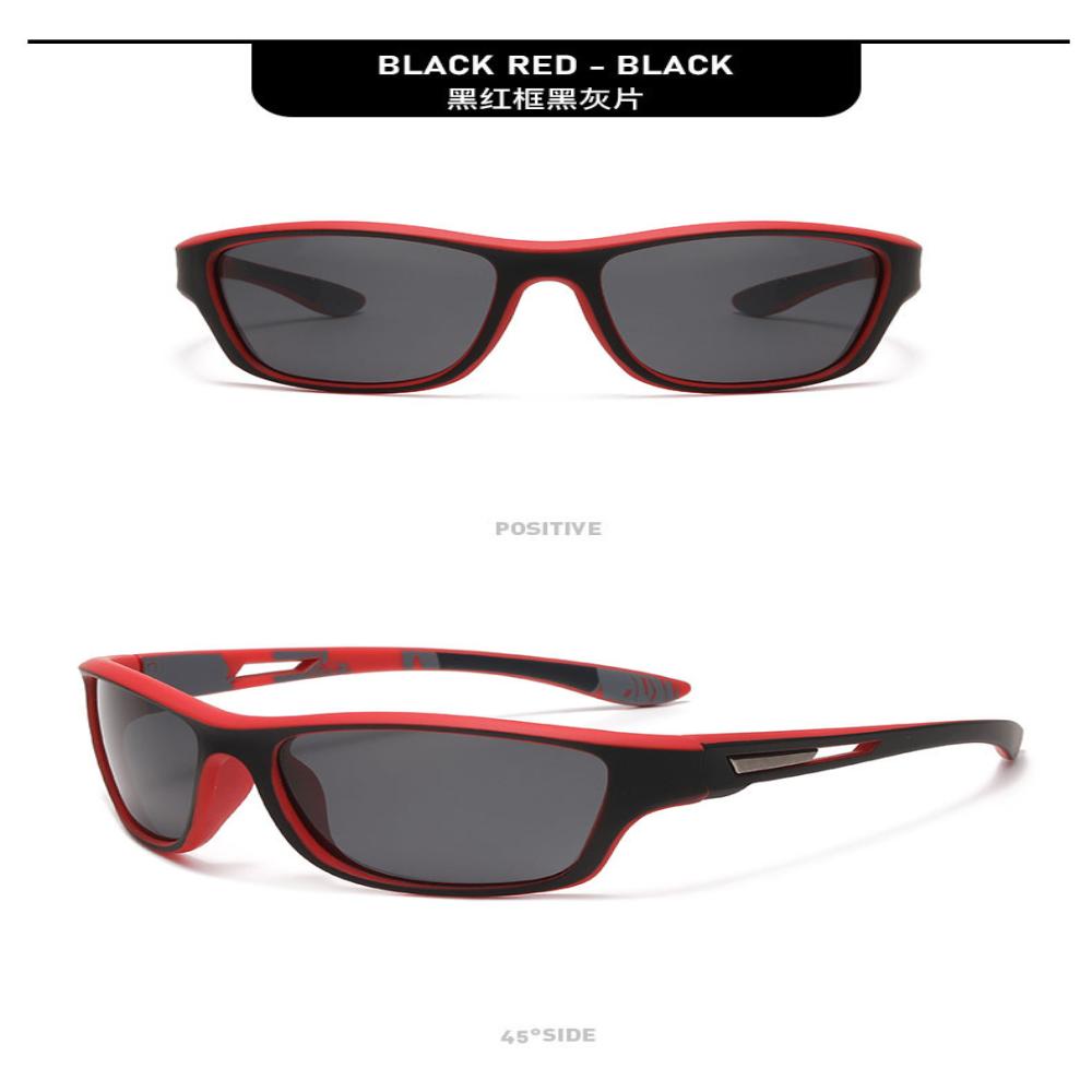 Cycling Sunglasses Resistant Men'S Polarized Sports Sunglasses Uv400 Sunglasses Uv400 Driving Glasses For Party Daily Travel
