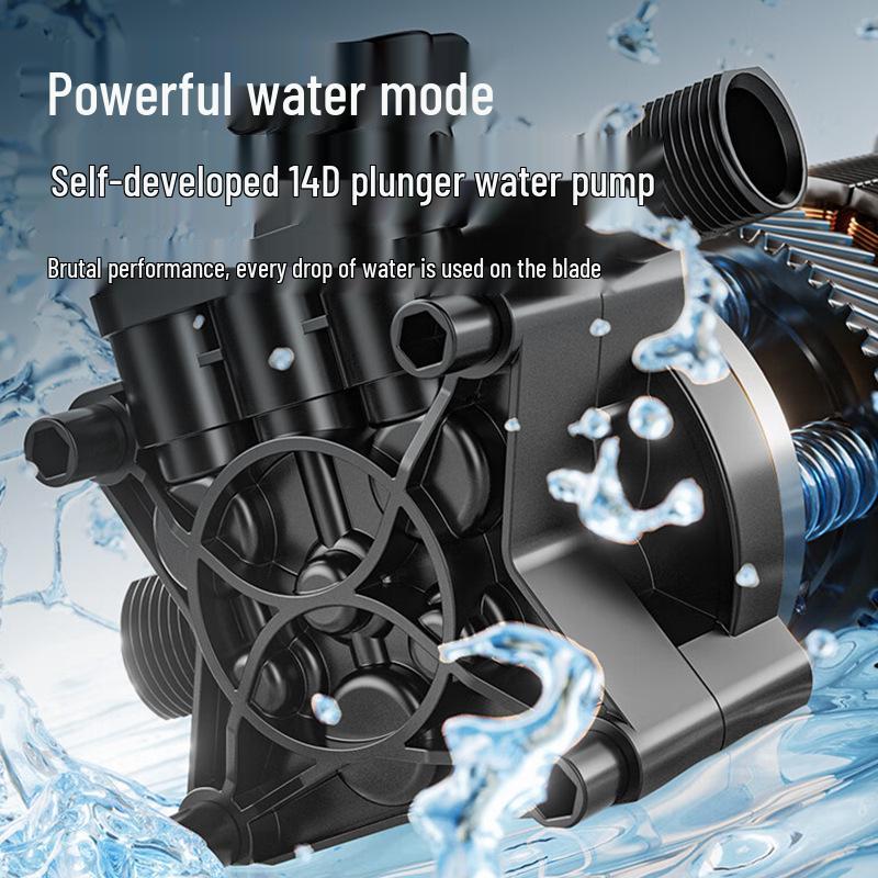 High-Power Wireless Electric Car Wash Gun with Lithium Battery