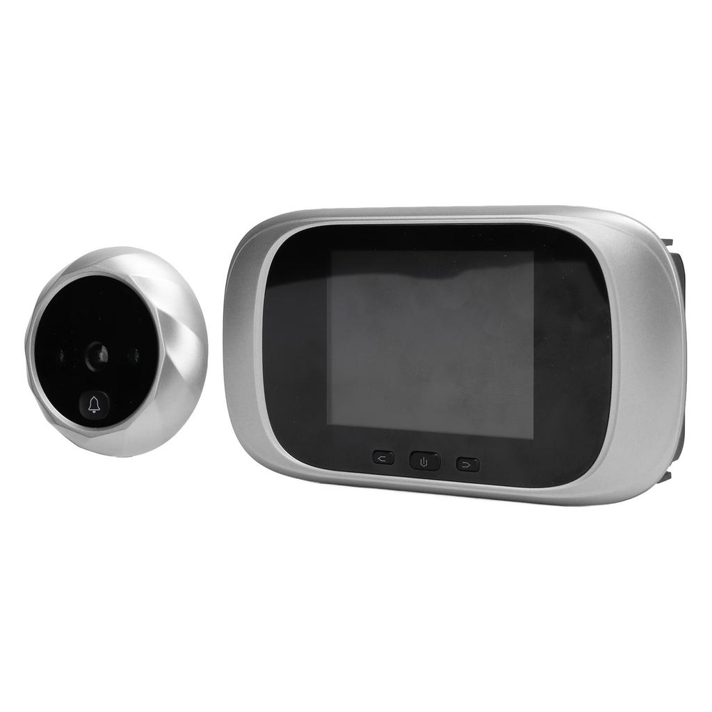 Visual Door Viewer Door Smart Peephole Camera Doorbell with 2.8 Inch LCD Display Infrared Night Visual Photo Taking for Home Security