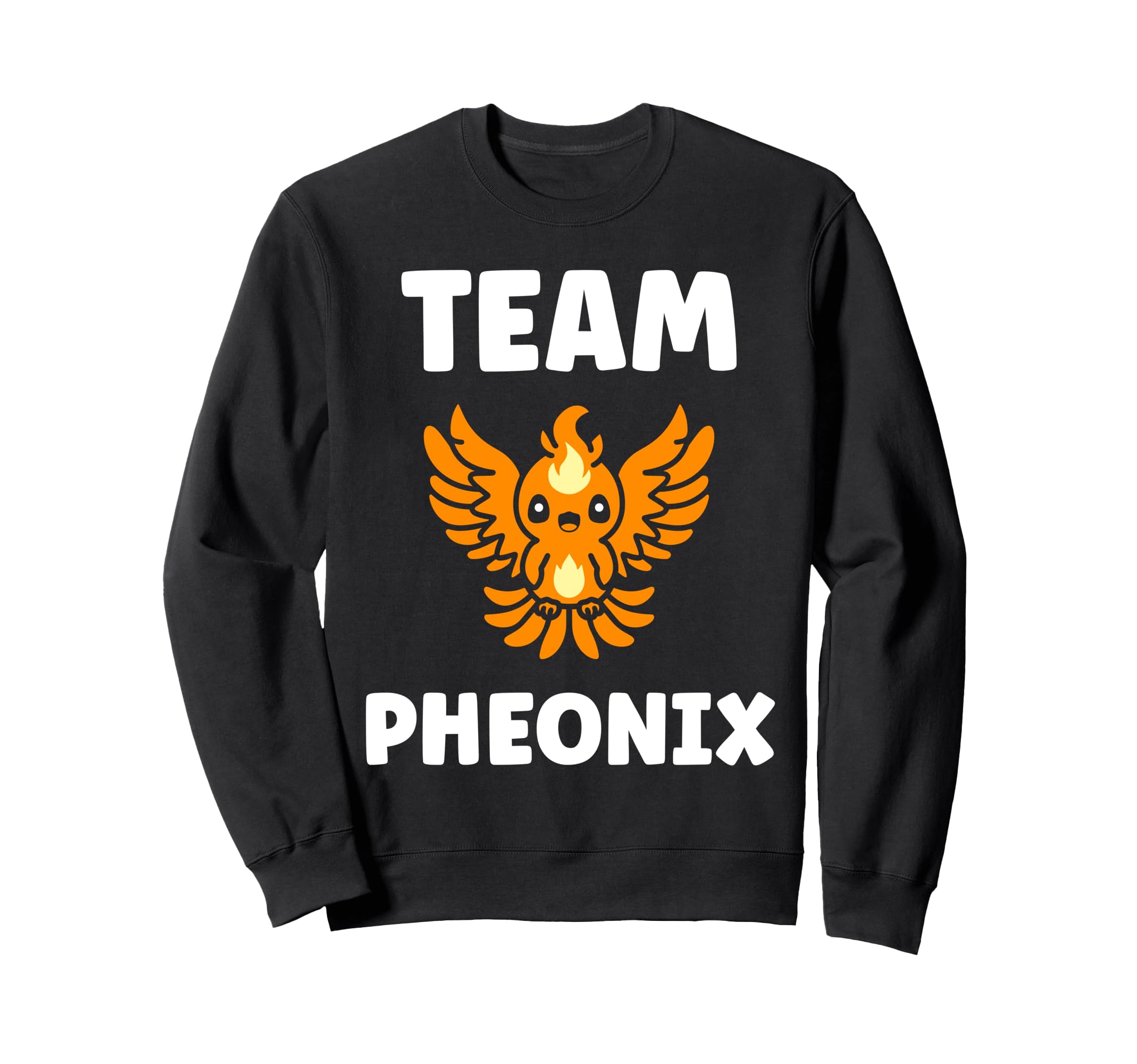 

Humor Phoenix Animals Simple Fire Bird Team Phoenix Sweatshirt чорний
