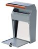 Seto Craft Mailbox Blue Key Mail 25 x Wall-Mounted (GALVA) Gray, Lock, Slot 4.5 cm, SI-3942-BG
