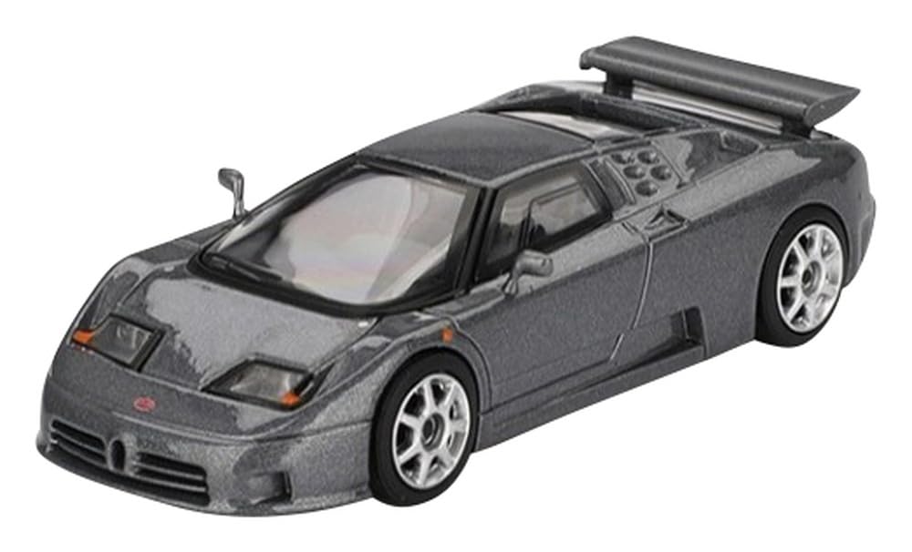 

Sunrich MINI GT Bugatti EB110 Super Sport Grigio Scuro Finished Model 1/64 (Left-Hand Drive) MGT01002-L