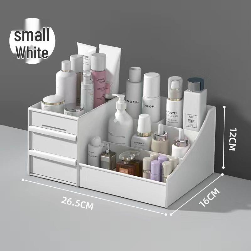 Kosmetik-Organizer im Schubladenstil: Bürsten-, Lippenstift-, Lidschatten-, Hautpflege-Aufbewahrungsregal