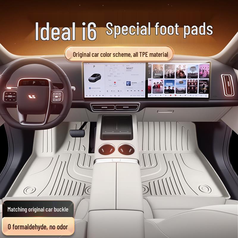 i6 Floor Mats TPE 2025 Car Interior Accessories Carpet Mats