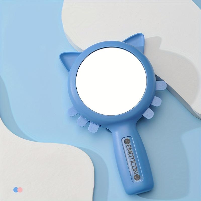 

Детская эмоциональная имитация, зеркало для выражения, раннее образование, головоломка, развивающая карточка, 6, эмоциональная симуляция, обучающая игрушка для детей синий