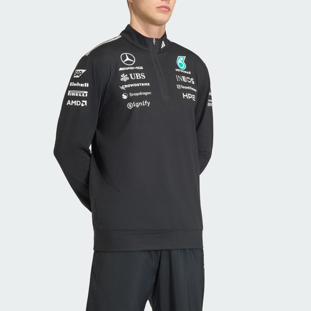 Adidas Mercedes - Amg Petronas F1 Team Knitted Sports Hoodie Men hoodies KT-3872