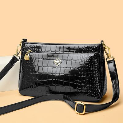 Borsa da donna alla moda a spalla singola con grande capacità, versatile a tracolla e a mano