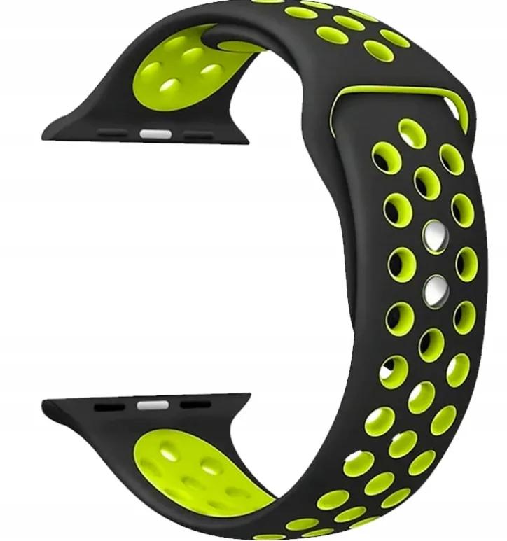 Apple Watch 4 5 6 SE için Kayış Bant Kauçuk 38/40