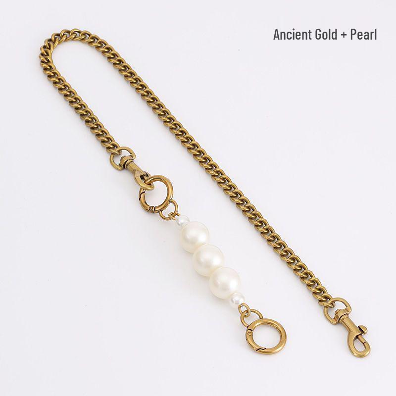 Kouchi Pearl Mahjong Bag Chain Shoulder Strap - Underarm Bag Accessories Extension Strap