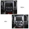 Central Control GPS Navigation Panel Frame Decor Cover Trim For Ford F150 15-20