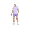 Nike Court Advantage Dri-Fit Comfortable Versatile Simple Fashion Short Sleeve Polo Shirt Men tops Soft-Purple FZ6908-515
