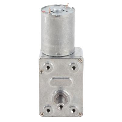 DC 12V Reduktionsmotor 100RPM Reversibel Högt Vridmoment Snäckväxelmotor