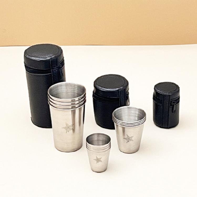 Outdoor Practical Travel Cups Set Colorful Coffee Cup Outdoor Tumblers Cup for Travel and Event