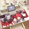 Game Zenless Zone Zero Mouse Pad Anti Slip Rubber Edge Locked Thickened Laptop Gaming Desk Mat