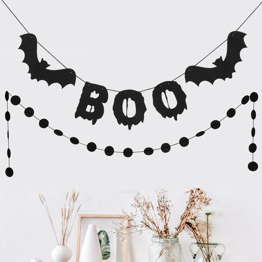 

Pull The Flag Halloween String Flag Party Decoration Garland Door Garland Flag