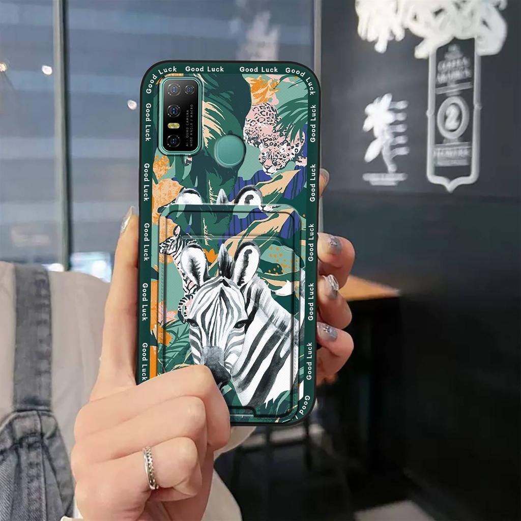 Back Cover Cover Phone Case For Doogee N30 Dirt-resistant Waterproof Soft Case Card Slot Shockproof Anti-knock Cartoon