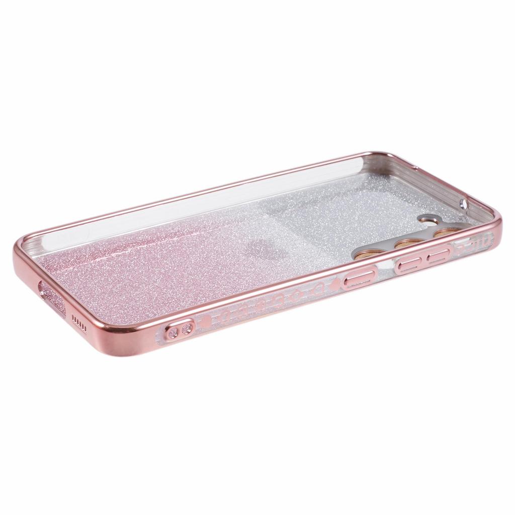 For Samsung Galaxy S23 Case TPU Shockproof Protection Gradient Glitter Phone Cover