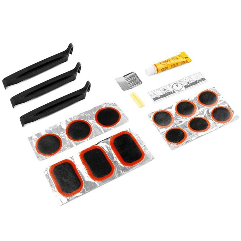 Bicycles Tire Puncture Repair Kits Rubber Tire Patches Bicycles Inner Tube Tire Tool Portable Cycling Repair Tool