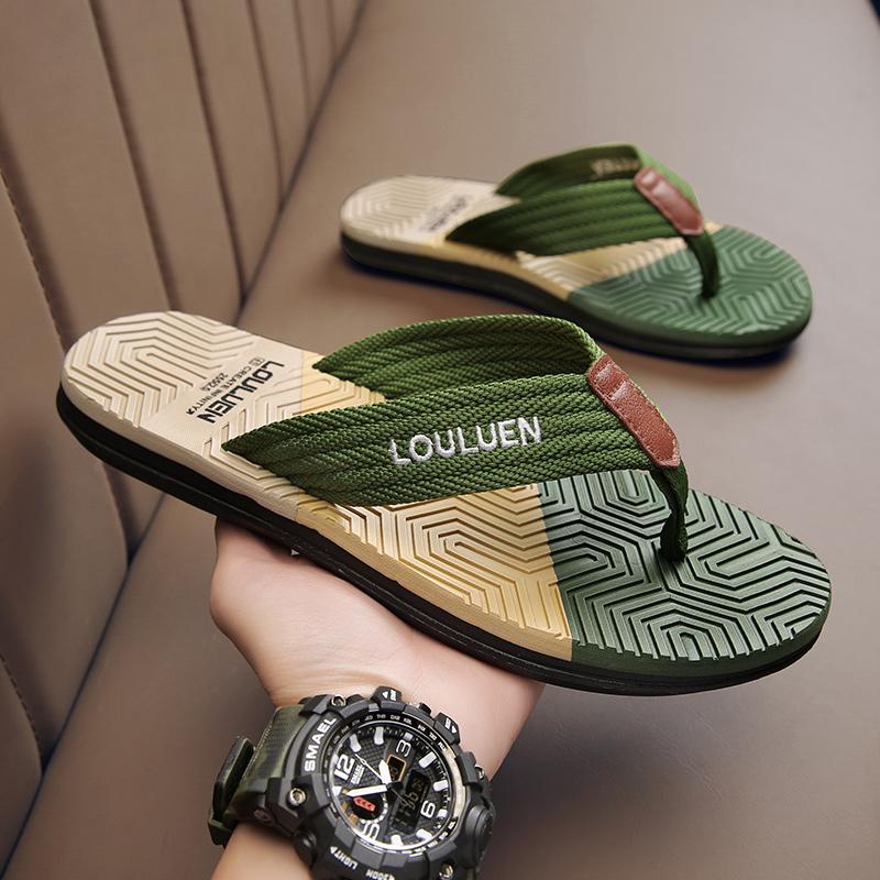 High Quality Brand Men Flip Flops Summer Beach Flip Flops Men Fashion Breathable Casual Men Beach Slippers Summer Outdoor