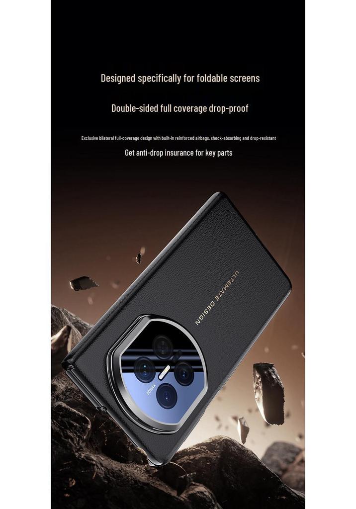 Huawei Mate X7 Collector's Edition Foldable Case with Bracket Lens, Ultra-Thin Full Coverage & Drop Protection.