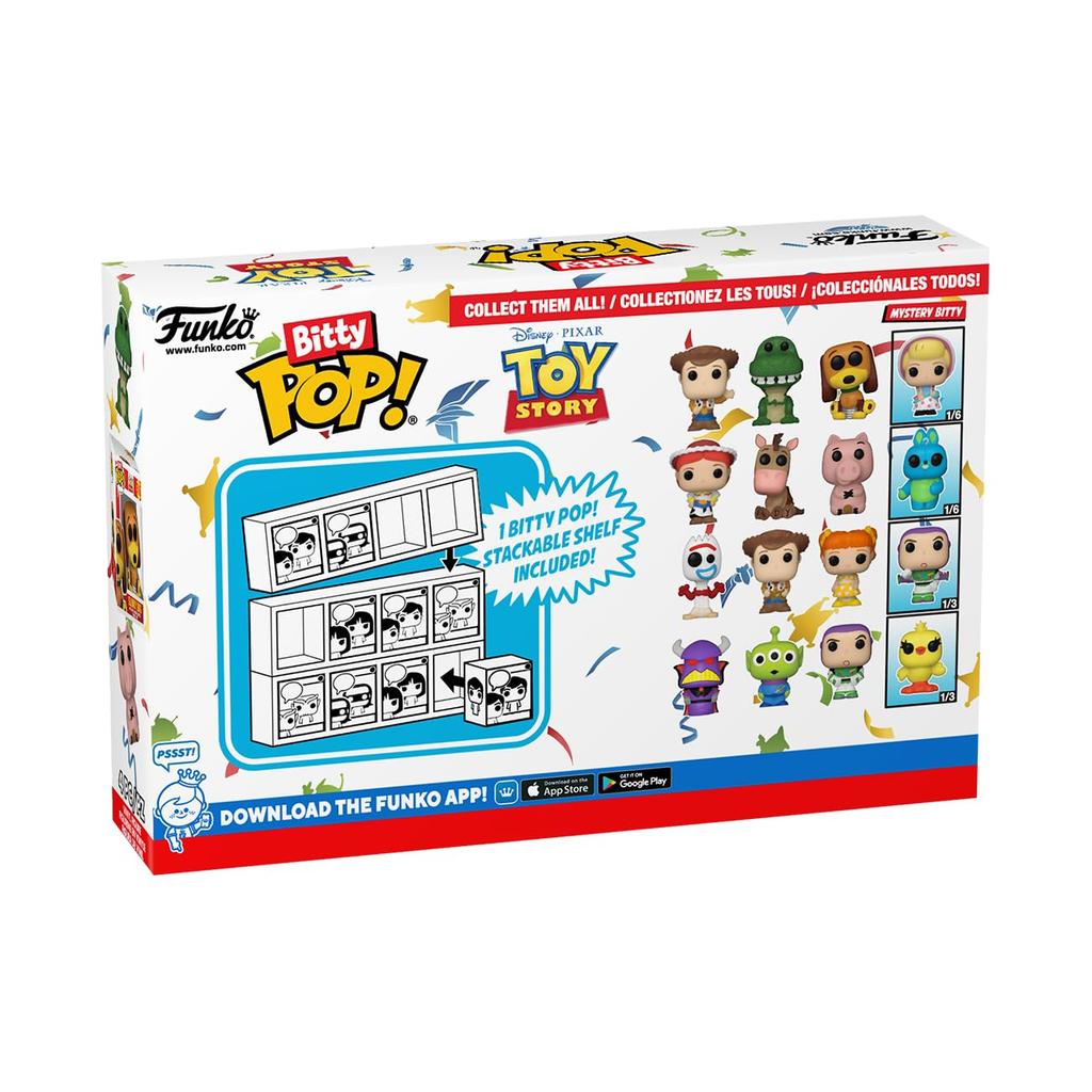Disney Toy Story Zurg Figure Funko Bitty Disney Funko 4-pack POP!