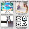 Tropical Beach Birthday Banner, Flamingo Ring Backdrop Wall Decor for Party