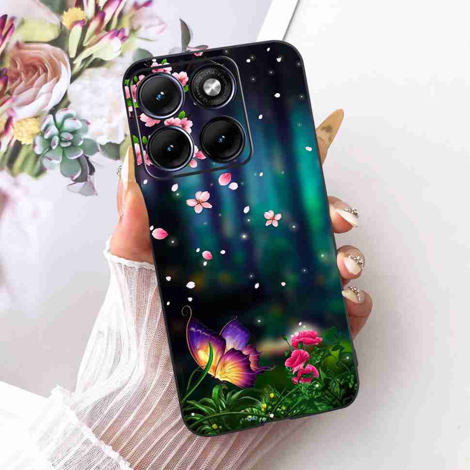For Motorola Edge 70 Fusion 5G Case Cartoon Cat Panda TPU Black Cover For XT2605-1 XT2605-2 XT2605-4 Soft Silicone Phone Cases