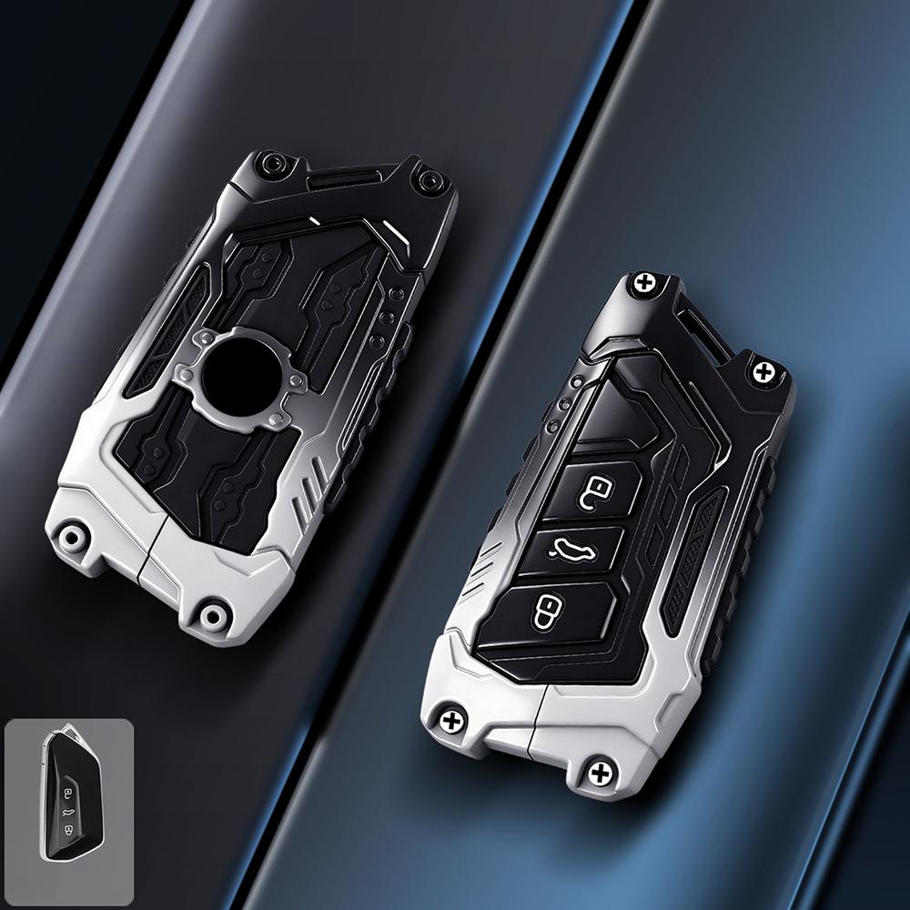 

Zinc Alloy Car Remote Key Case Cover Protect Shell For VW Golf 7 MK7 Tiguan MK2 for Ateca Leon FR Ibiza Skoda Octavia Kodiaq