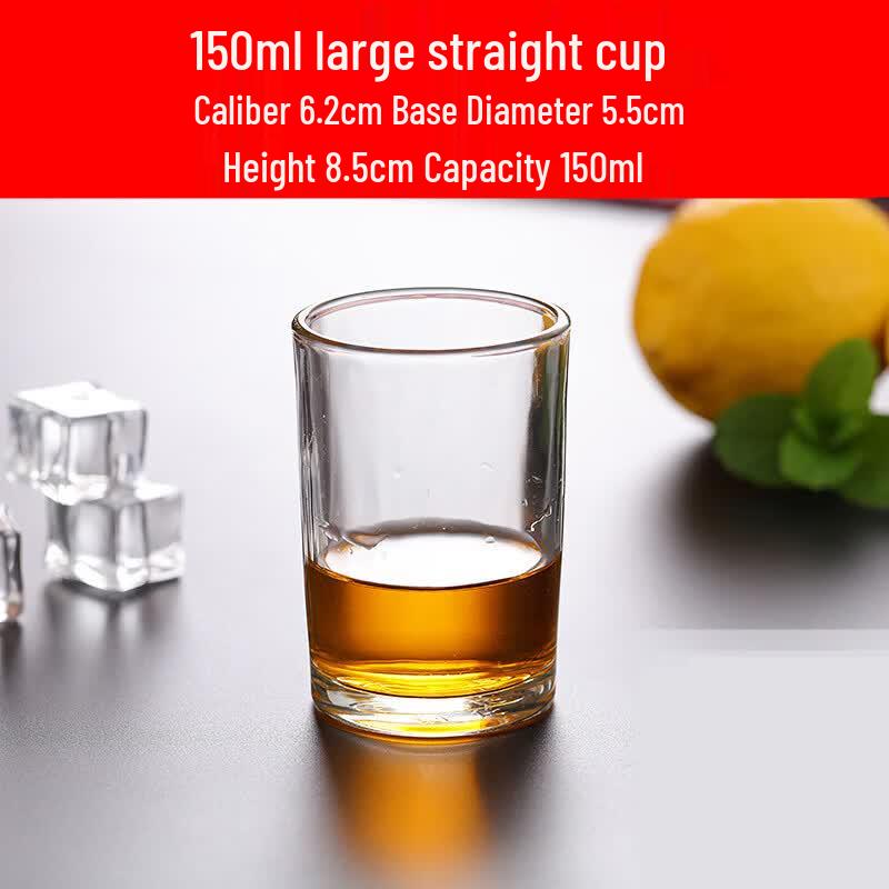 ZISIZ Octagonal Tempered Glass for Beer & Whiskey