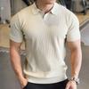 Herren Freizeithemd mit Kragen für Sport und Fitness, kurzärmlig