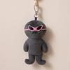 Cartoon Funny Expression Alien Doll Pendant Plush Toy Doll Bag Hanging Keychain