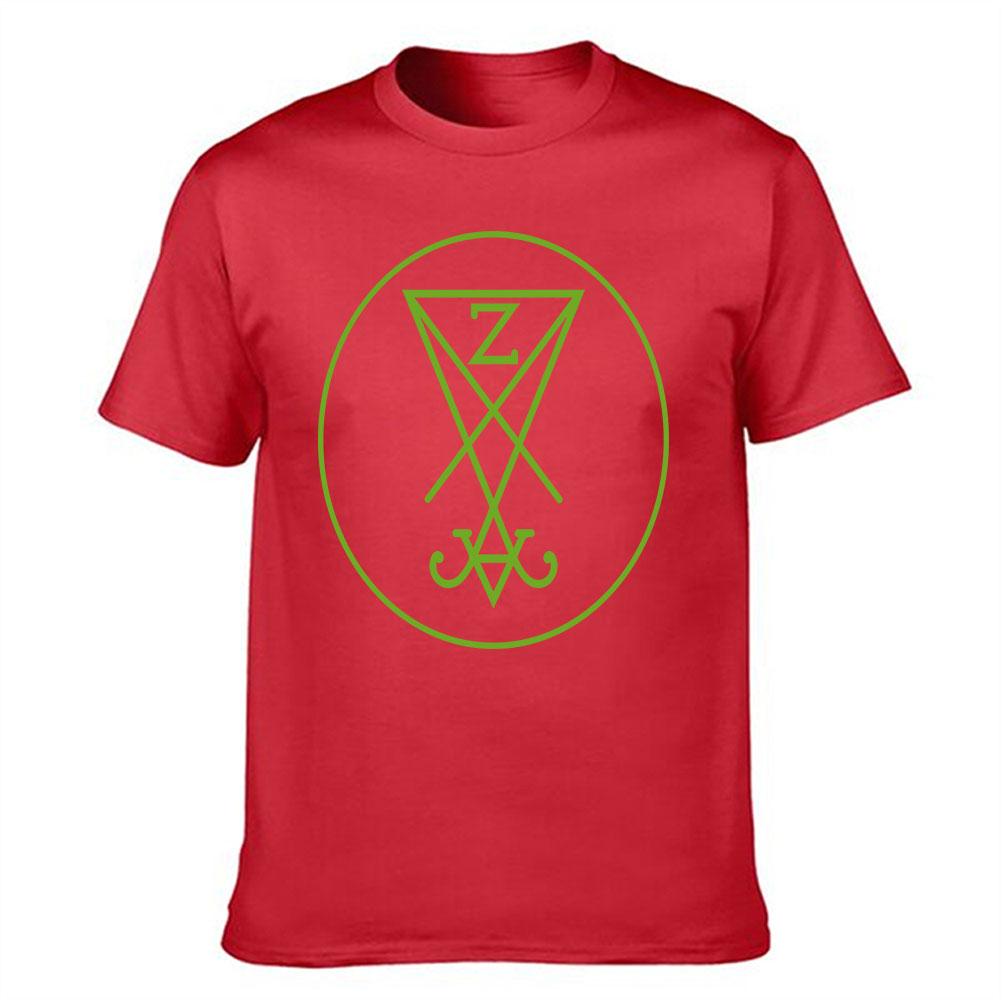 Unisexs Cotton Tshirt With Green Geometric Z Pattern Casual Crew Neck Short Sleeve Tee For Daily Wear Streetwear Style Top