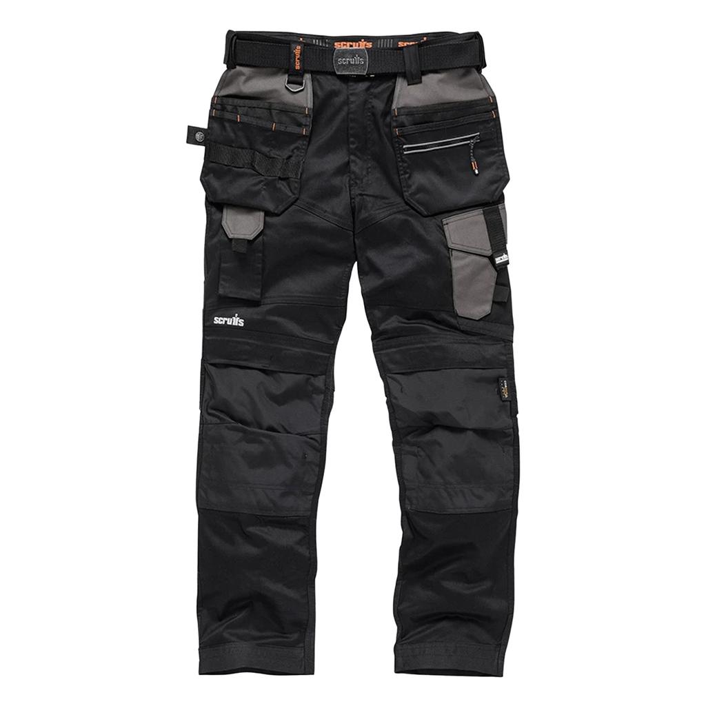 Scruffs Mens Pro Flex Holster Pocket Work Trousers