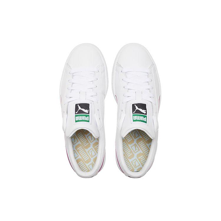 Puma Basket Classic 21 White Byzantium Unisex Sneakers 374923-07