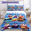 Roblox Customizable Name Custom Bedding Design for Decorate Room Breathable Duvet Cover Custom Room Decor Perfect Gift for Friends & Family