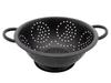 BLACK METAL BASKET FOR FRUIT AND VEGETABLES BOWL 24 Cm IMITATION OF A STRAINER