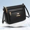 Kangaroo Womens Pattern Single Shoulder Crossbody Bag Black Bags Decoration