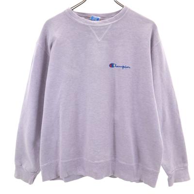 90s Made In USA Blue Tag Long Sleeve Sweat L Purple Gray Men's Used