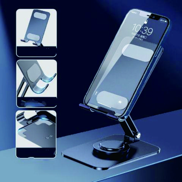Tablet  Holder 360° Rotatable Desk Mobile Phone Stand Foldable Metal Holder Support For iPhone Samsung Xiaomi iPad Holder