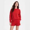 2025 Spring New Unisex Loose Fit Round Neck Pullover Sweatshirt with 3D Effect Print CLE
