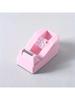 Macaron Color Tape Dispenser, Cute Mini Cutter Holder for Office Desktop Stationery