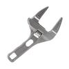Wrench Bathroom Wrench Aluminum Adjustable Large Opening Wrench for Bathroom Basin Drain Repair Tools 6‑68mm Clamping Range