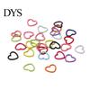 Broken Hair Fixer 50Pcs Girl Hairpins Easy to Wear Heart-Shaped Comfortable Accessory Vibrant Color Decorative Clips Clip