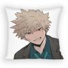 Federa Cuscino Personaggio Anime Cartone Animato Katsuki Bakugo Divano Soggiorno Camera da Letto Testiera Schienale Cuscino Cuscino Quadrato Ora del Sonnellino