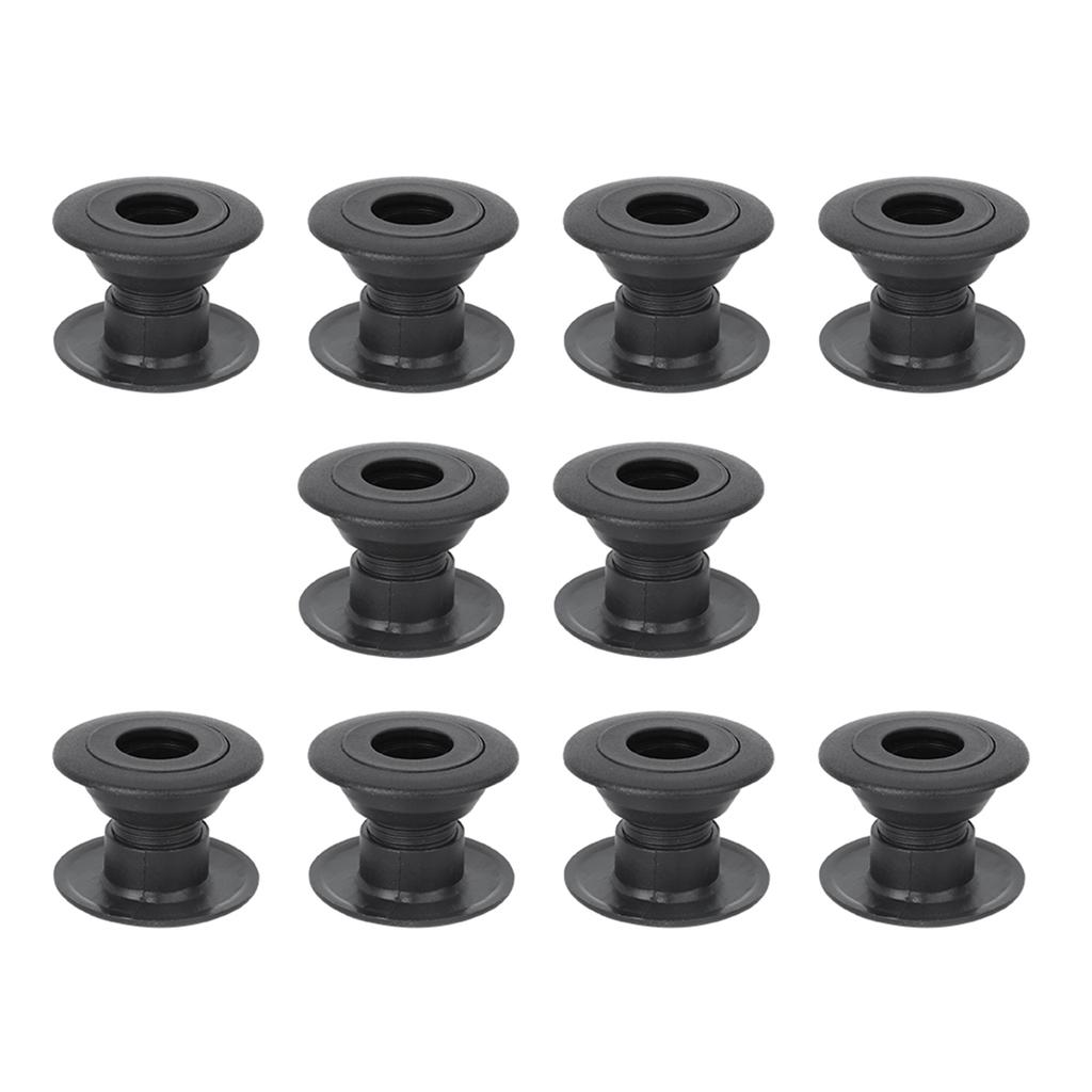 10 Paar Tischfußballspiel 5529 Tischfußballlager 15,8 mm mit Stahlkugel