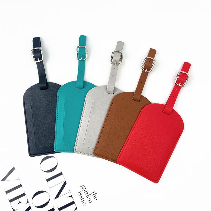 Xin Jing Zhou Leather Luggage Tags (20-Pack)